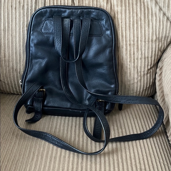 Black Leather backpack by Margo main image 5